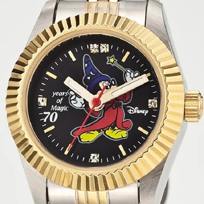 ファンタジア 70周年記念 世界限定 ダイヤモンド時計 ディズニー