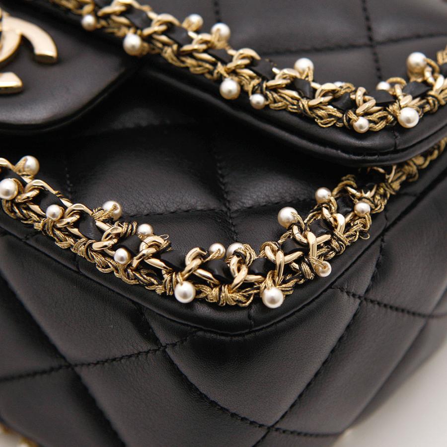 CHANEL（シャネル） ショルダーバッグ ミニマトラッセ ラムスキン