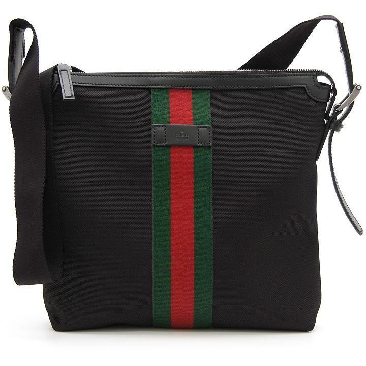 GUCCI（グッチ） ショルダーバッグ ウェビング シェリーライン 631199