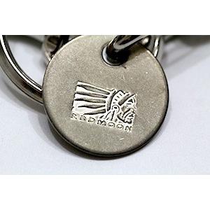 REDMOON（レッドムーン） キーホルダー S-GK-FP ジャーマンシルバー製