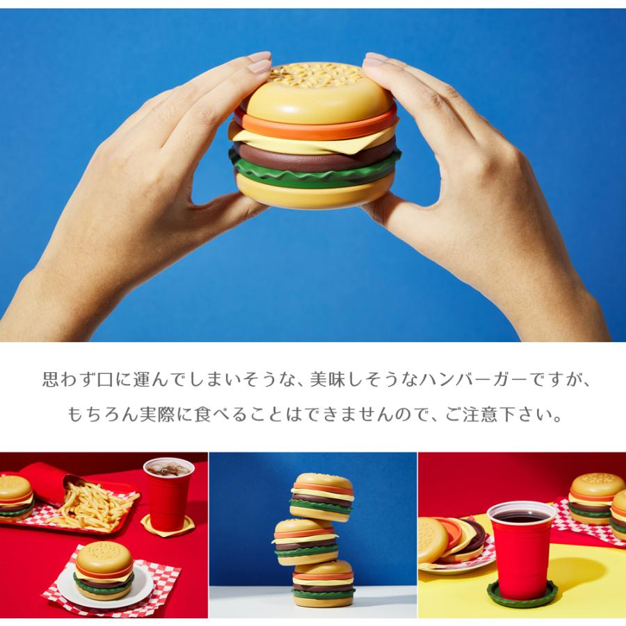 Niknax】The Burger Coaster / コースター ハンバーガー型コースター