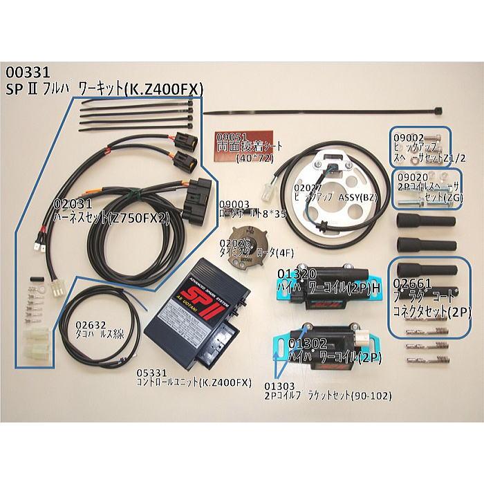 ASウオタニ 00331 SPII フルパワーキット K.Z400FX (KAWASAKI : Z400FX