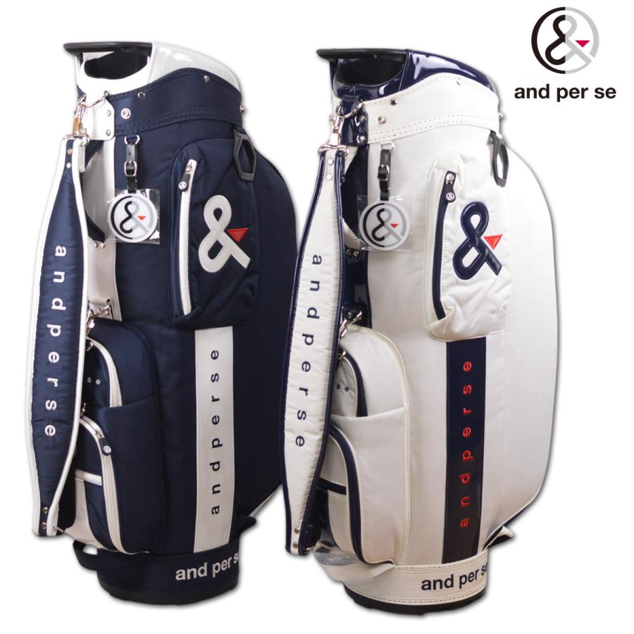 and per se（アンパスィ） キャディバッグ ゴルフ メンズ レディース