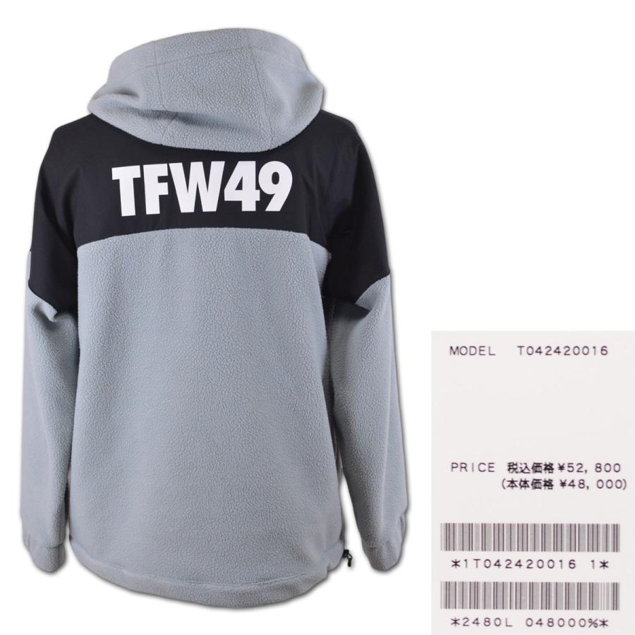 TFW49 プルオーバー ゴルフウェア メンズ 秋冬用 グレー 黒 紺 M L