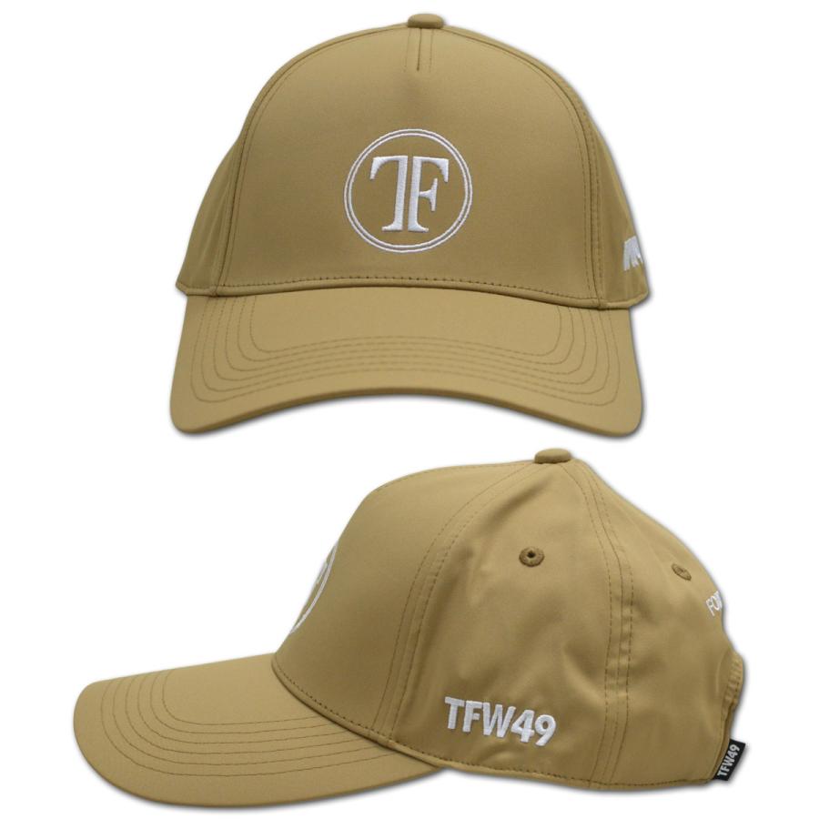 TFW49 キャップ帽子 ゴルフウェア メンズ 黒 紺 カーキ キャメル