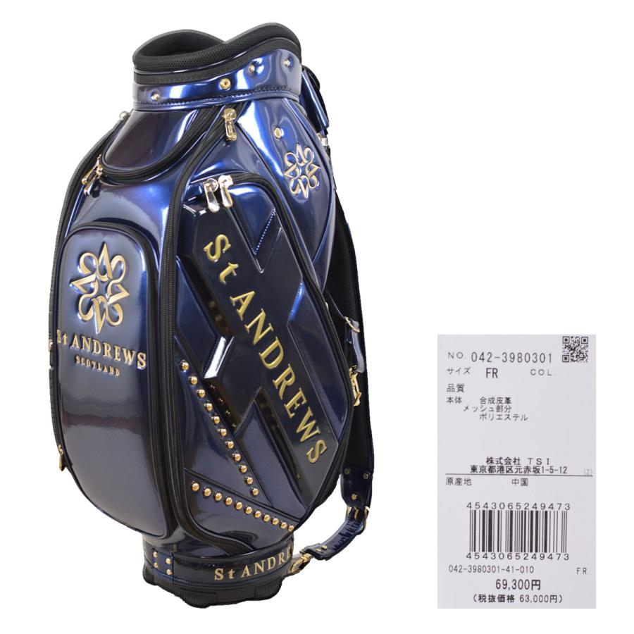 St ANDREWS セントアンドリュース キャディバッグ ゴルフバッグ ゴルフ