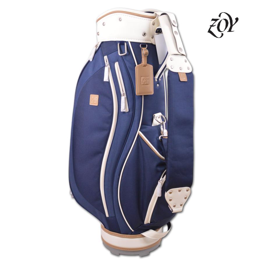 ZOY（ゾーイ） キャディバッグ ゴルフ 中綿キャディバッグ メンズ