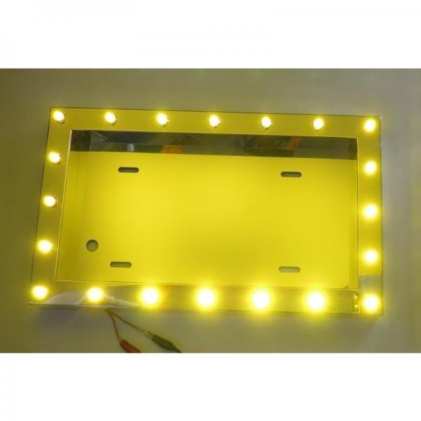 ジェットイノウエ トラック用ナンバー枠 LEDパイロットランプ付