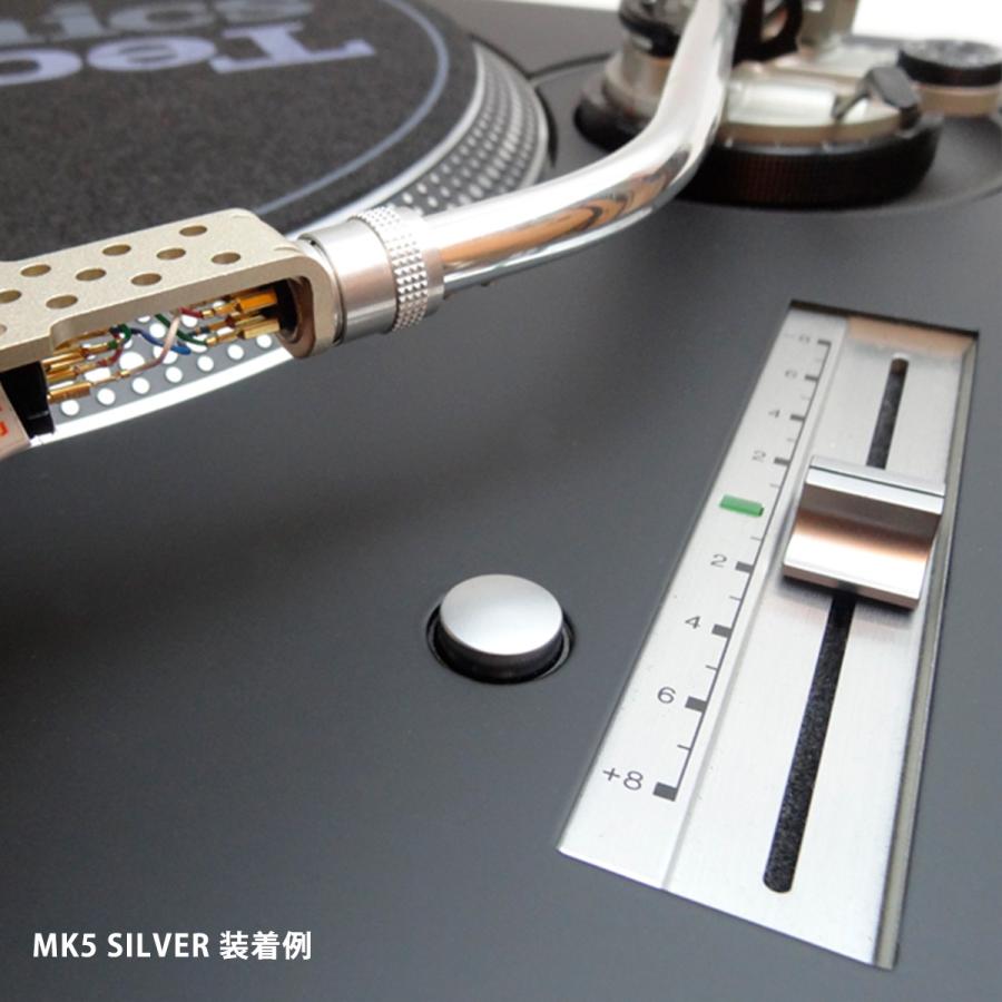 ターンテーブル カバー (Faceplate) つや消しブラック 2枚組 （for