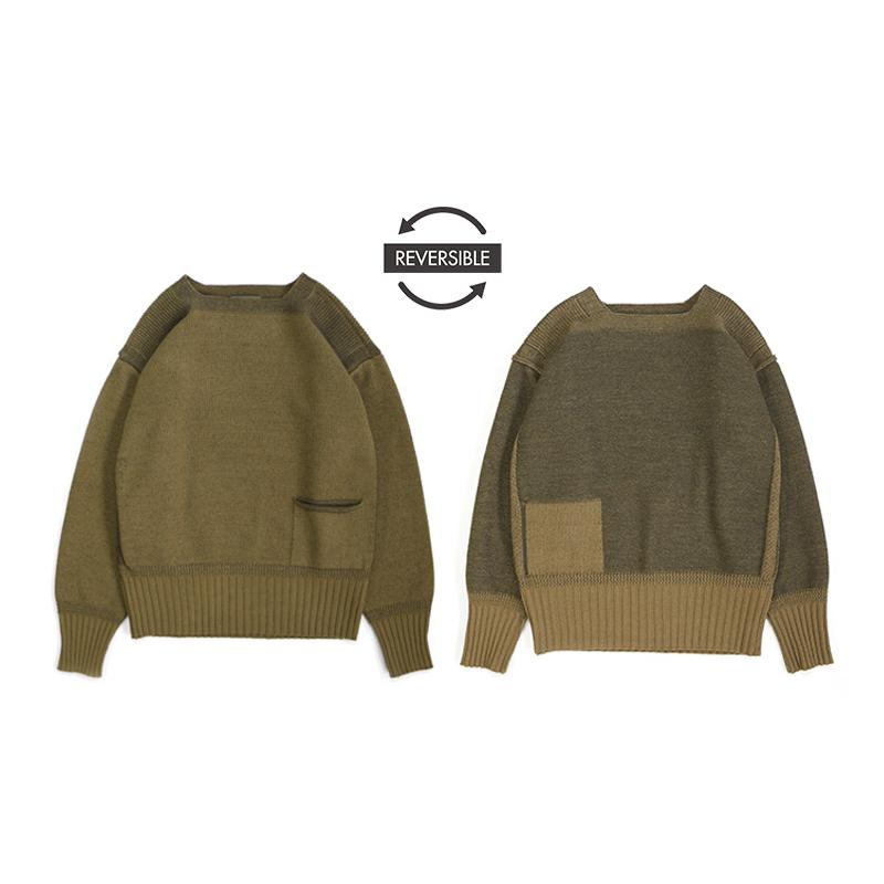 NIGEL CABOURN（ナイジェルケーボン） ニット セーター “RED CROSS
