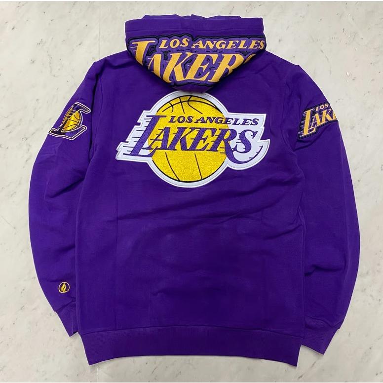 NBA公式 FISLL ロサンゼルス レイカーズ ハイクラス仕様 スウェット