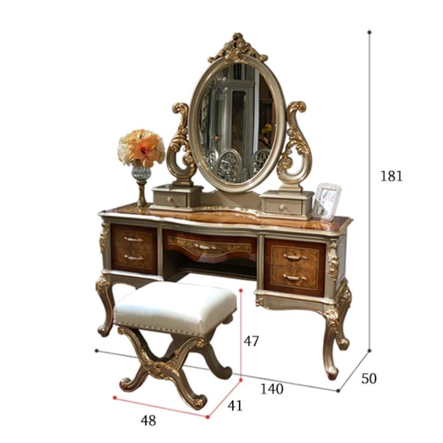 2/25まで最大15％お値引！条件は要問い合わせ！ロココ調高級ドレッサー