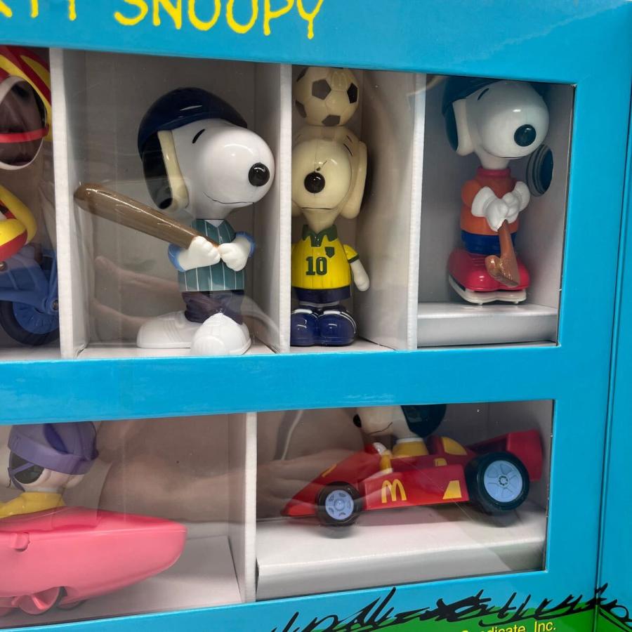 スヌーピー スポーツアクションフィギュア全8種 コンプリートBOX2002年