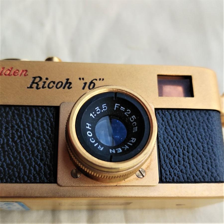golden Ricoh 16 16mmカメラ 中古 : アンティークス浪漫館プロ - 通販