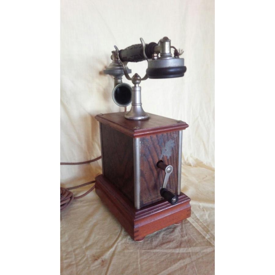 デルビル磁石式甲号卓上電話機（明治〜昭和レトロ・骨董扱い