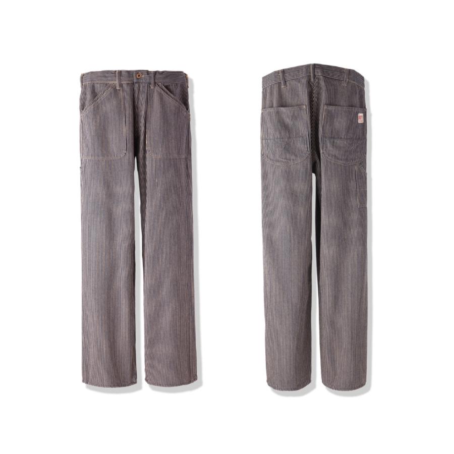 アットダーティ ワーカーズ パンツ ブラウン ヒッコリー AT-DIRTY