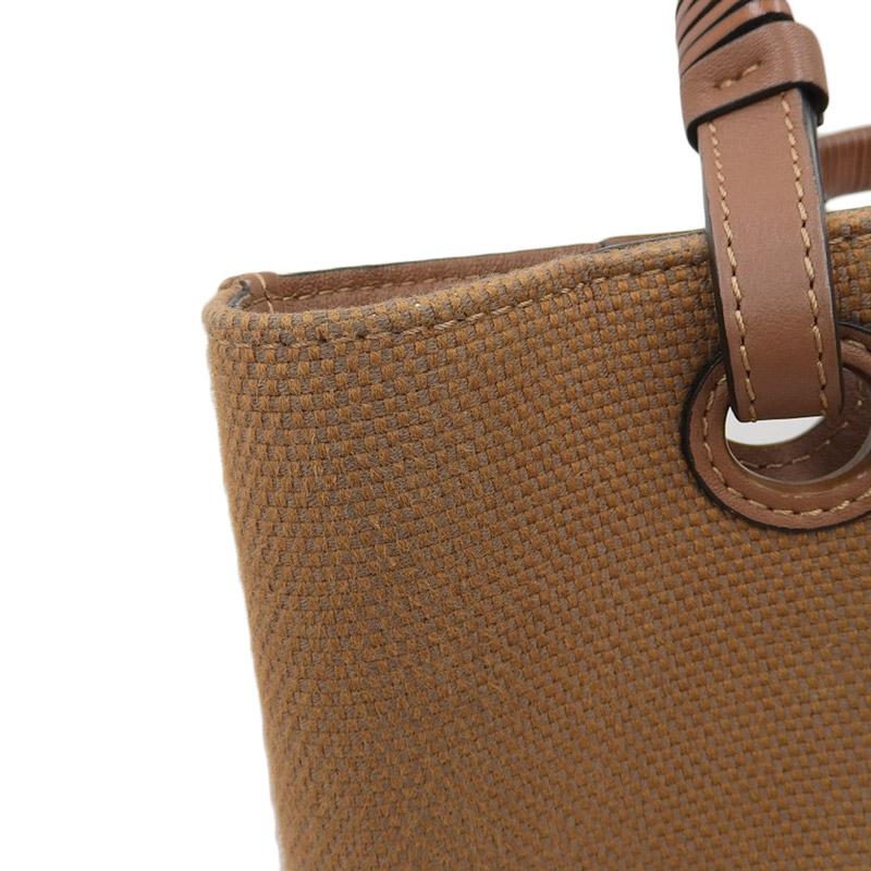 LOEWE（ロエベ） アナグラム トートバッグ ミニ 2WAYバッグ キャンバス