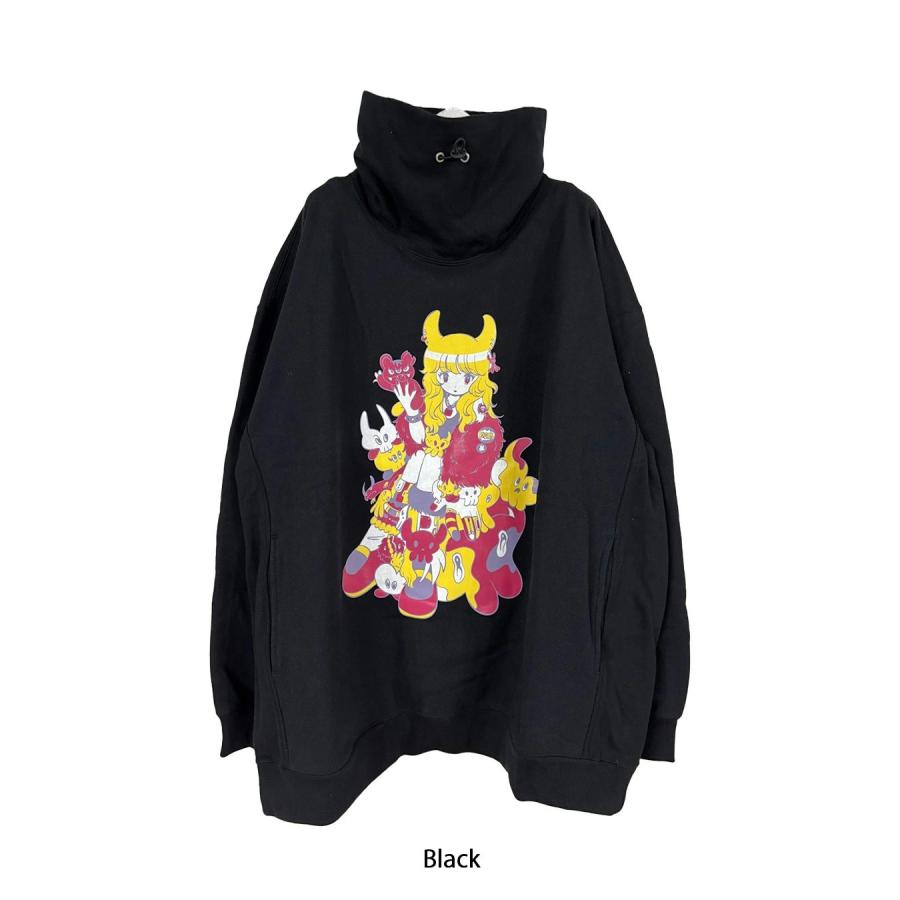 KIDILL（キディル） 25%OFF KIDILL PUNK GIRL HI-NECK PULLOVER SWEAT