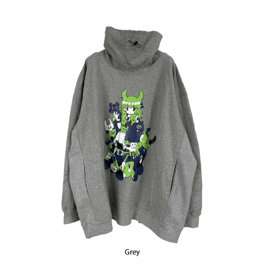 KIDILL（キディル） 25%OFF KIDILL PUNK GIRL HI-NECK PULLOVER SWEAT