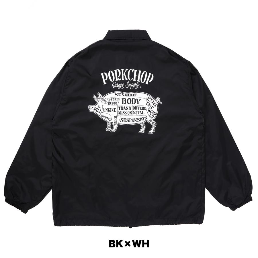 全2色】PORKCHOP GARAGE SUPPLY PORK BACK COACH JKT コーチジャケット