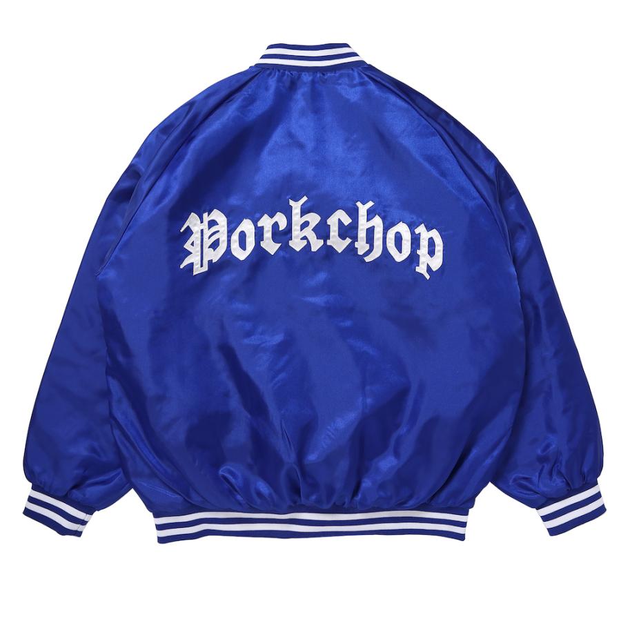 全4色】PORKCHOP GARAGE SUPPLY SATIN SPORT JKT サテンジャケット