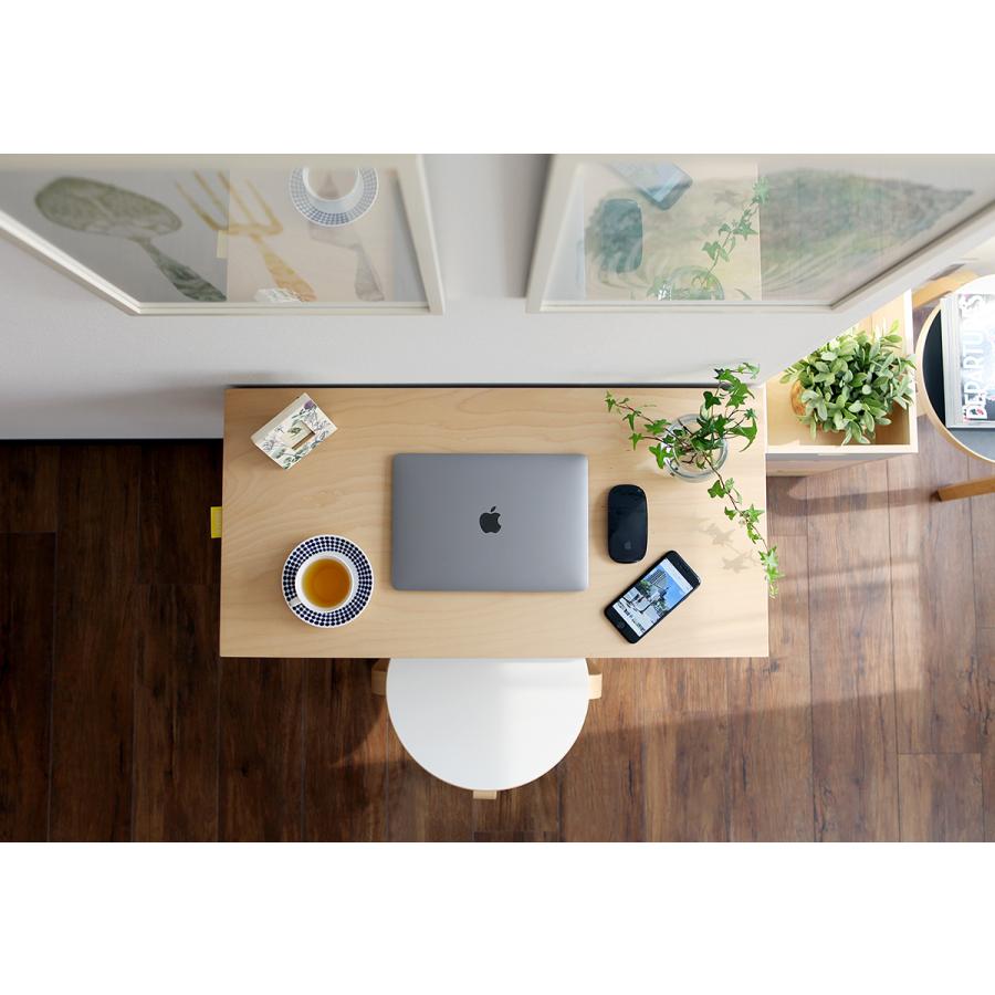 ideaco（イデアコ） パレット ミニデスク デスク スリム パソコン