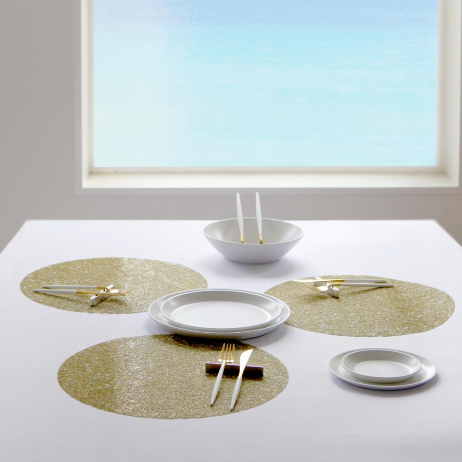 chilewich（チルウィッチ） メタリックレース ランチョンマット