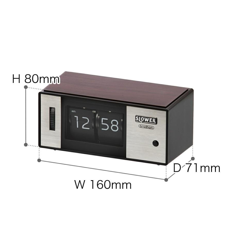 パタパタ 時計 置き時計 レトロ 昭和 ウッド パタパタ時計 シンプル