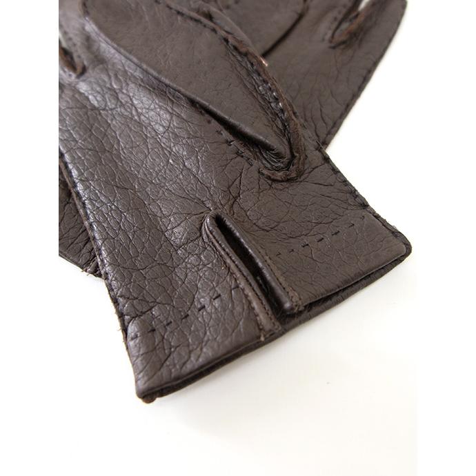 DENTS（デンツ） ペッカリーグローブ/革手袋/アンライニング ダーク