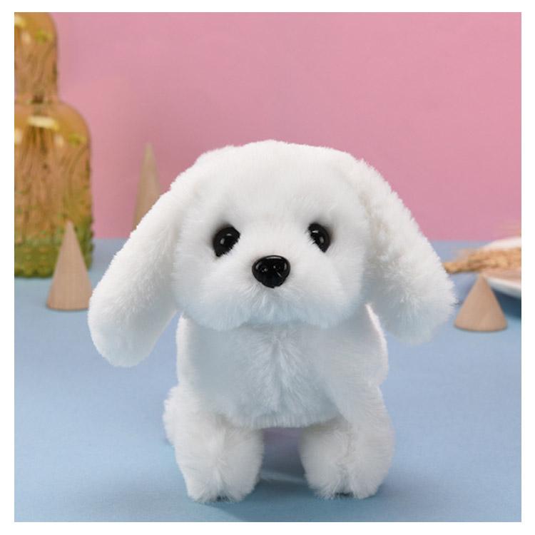 元気な仔犬 ワンちゃん トイプードル おしゃべり 歩く 動くぬいぐるみ