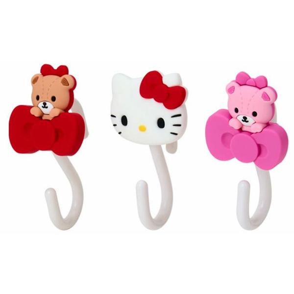 sanrio（サンリオ） S字フック3個セット S字 小物掛け メッシュパネル