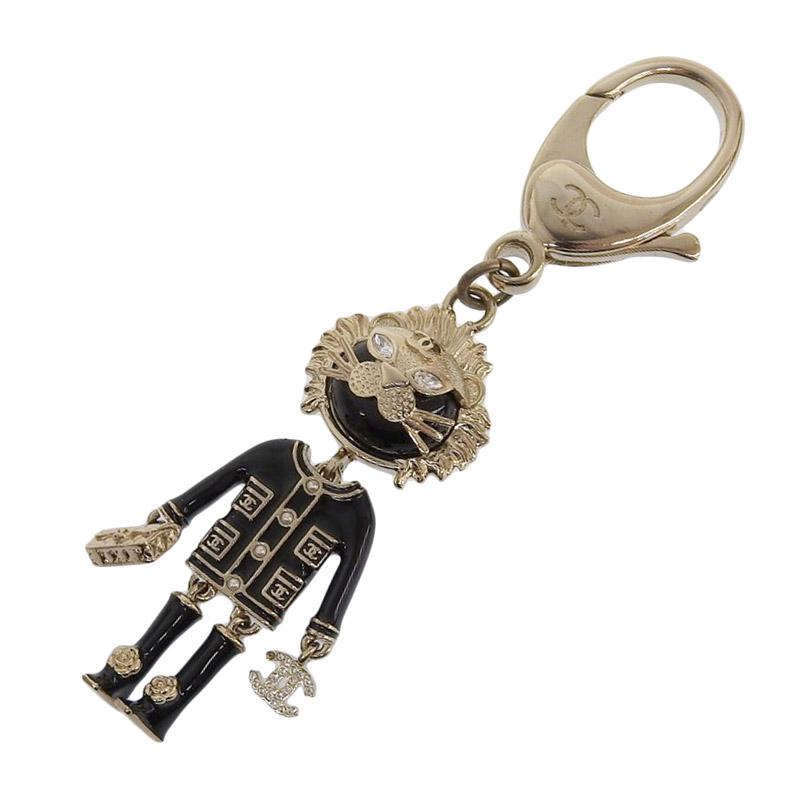 CHANEL（シャネル） バッグチャーム キーホルダー ココマーク ライオン
