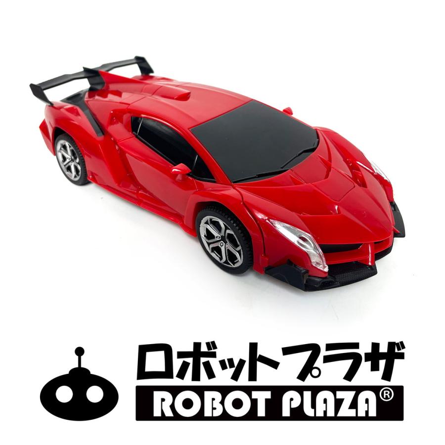 変形 ラジコンカー ロボット おもちゃ スポーツカー 誕生日プレゼント