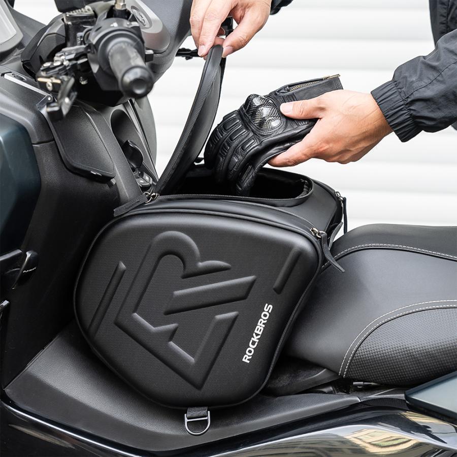 ROCKBROS バイク スクーター 大型 バイク用バッグ バッグ コンソール