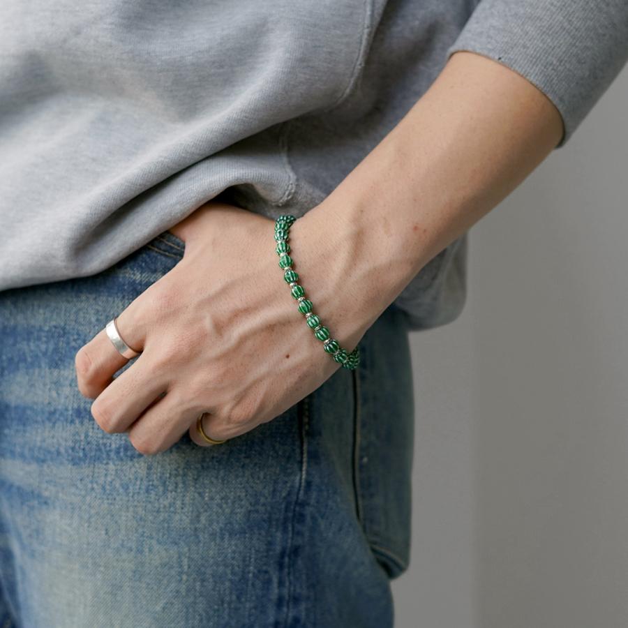 ROCOCO（ロココ） phaduA（パ・ドゥア） シェブロン グラス ビーズ