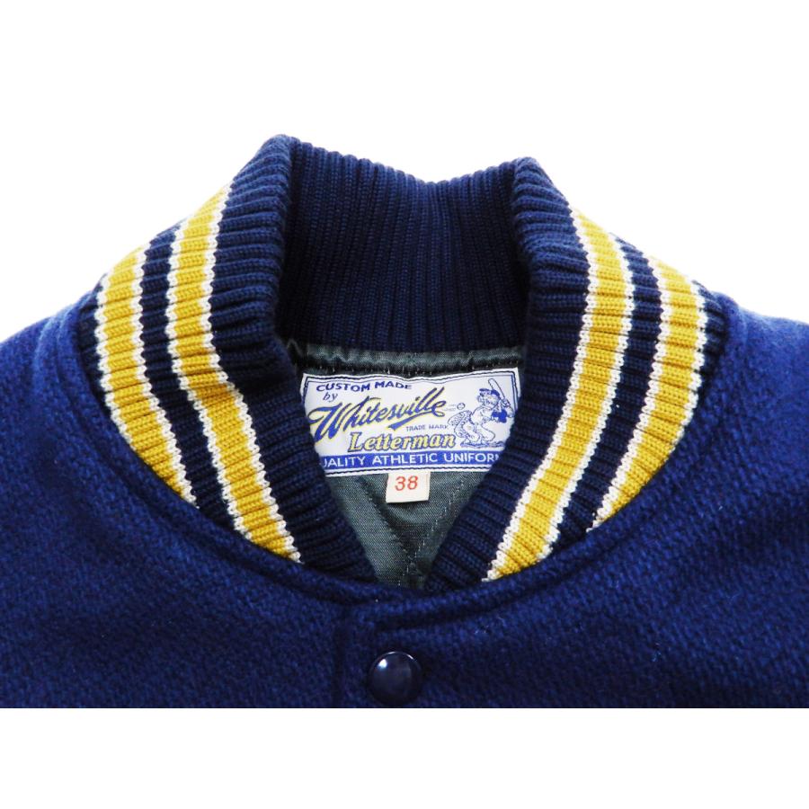 WHITESVILLE ホワイツビル スタジャン WV14904 メルトン x 本革