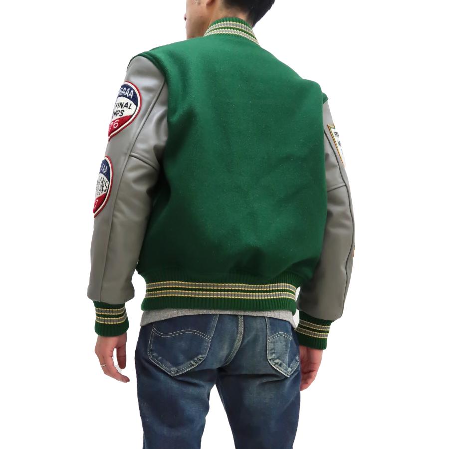 WHITESVILLE ホワイツビル スタジャン 30oz メルトン x ステアハイド