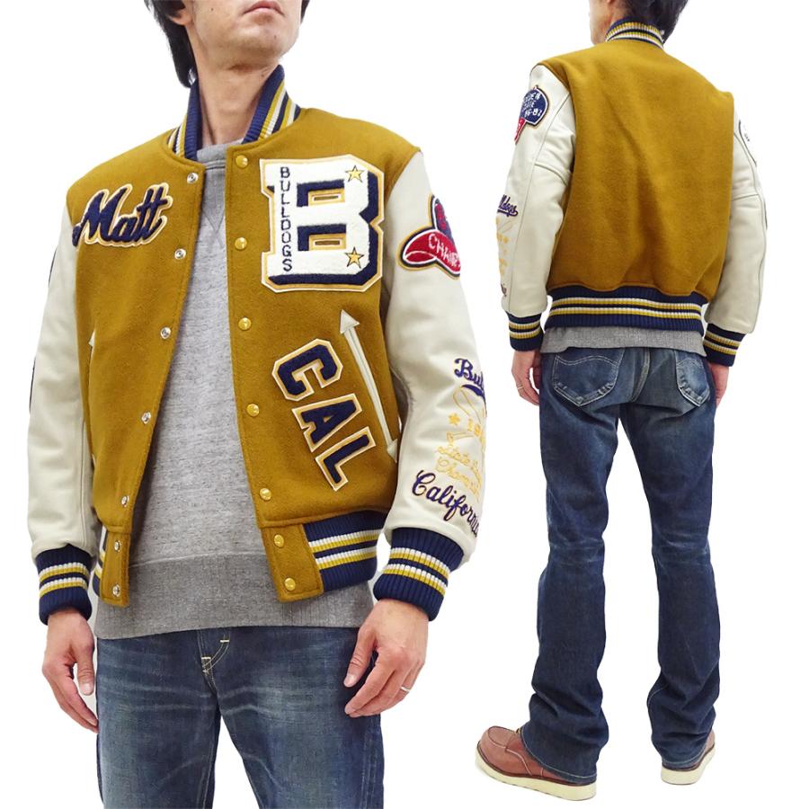 WHITESVILLE ホワイツビル スタジャン 30oz メルトン x ステアハイド