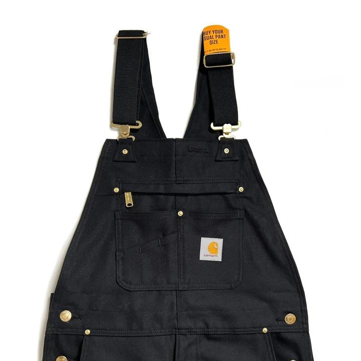 Carhartt（カーハート） ダック ビブ オーバーオール ブラック ワーク