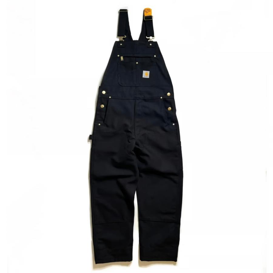 Carhartt（カーハート） ダック ビブ オーバーオール ブラック ワーク