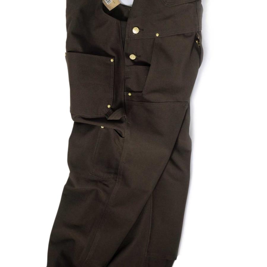 Carhartt（カーハート） ダック ビブ オーバーオール ダークブラウン