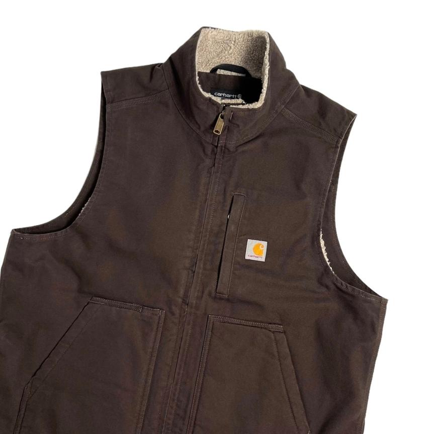 Carhartt（カーハート） ウォッシュド ダック シェルパ ライン モック