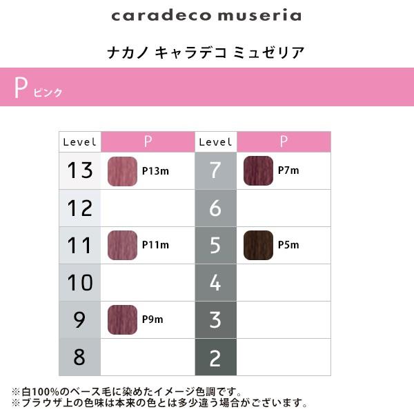 ナカノ キャラデコ ミュゼリア 1剤 ピンク 80g | 【メール便対応4個