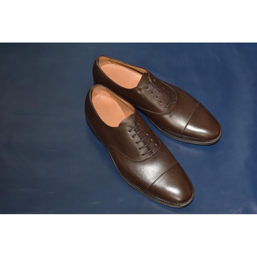 アウトレット】ストレートチップ ダークブラウン / グットイヤー