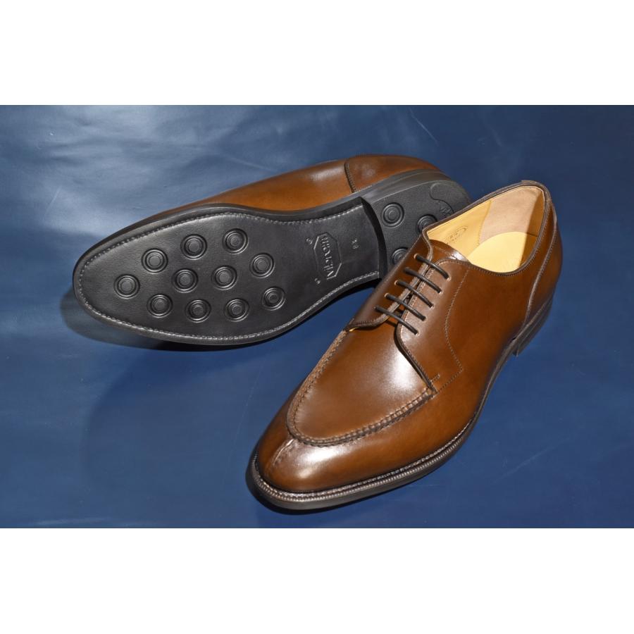 RAYMAR】Allan2 BR スキンステッチUチップ ウイスキー ブラウン