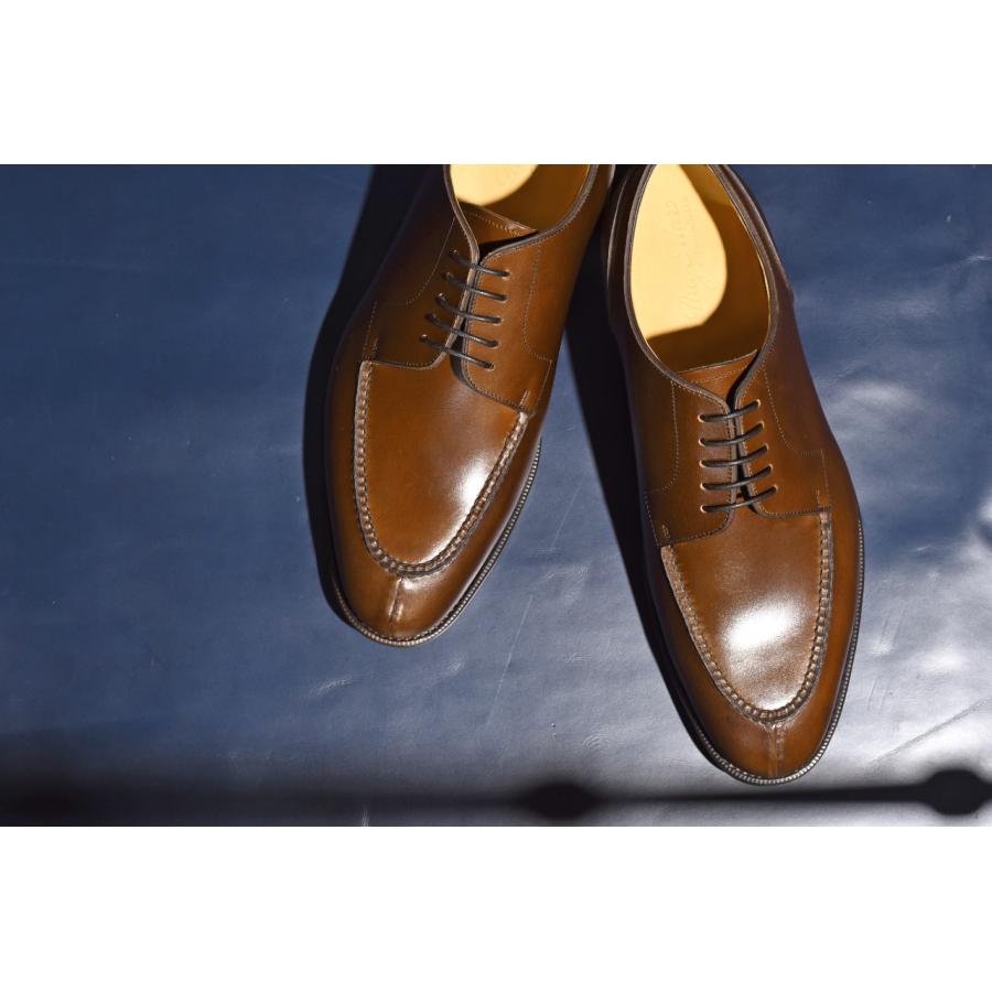 RAYMAR】Allan2 BR スキンステッチUチップ ウイスキー ブラウン