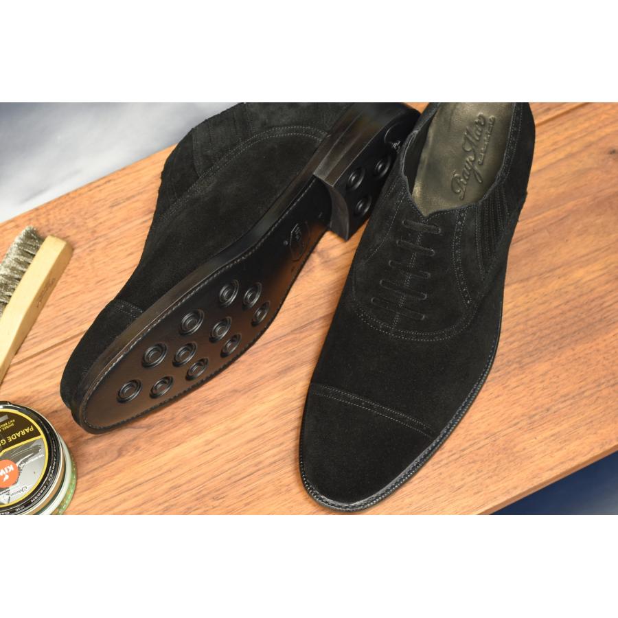 RAYMAR】Steve ブラックスエード レイジーマン / Vibramソール