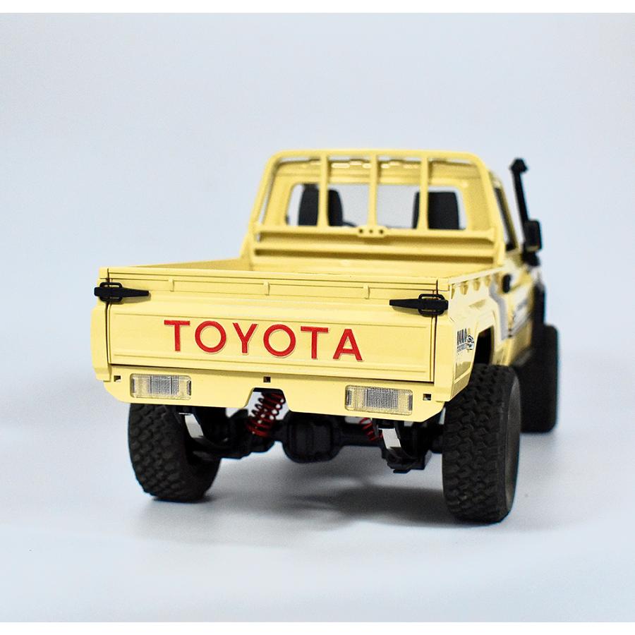 WPL JAPAN トヨタ ランドクルーザー79 1/12 アウトドアラジコン 4WD 四