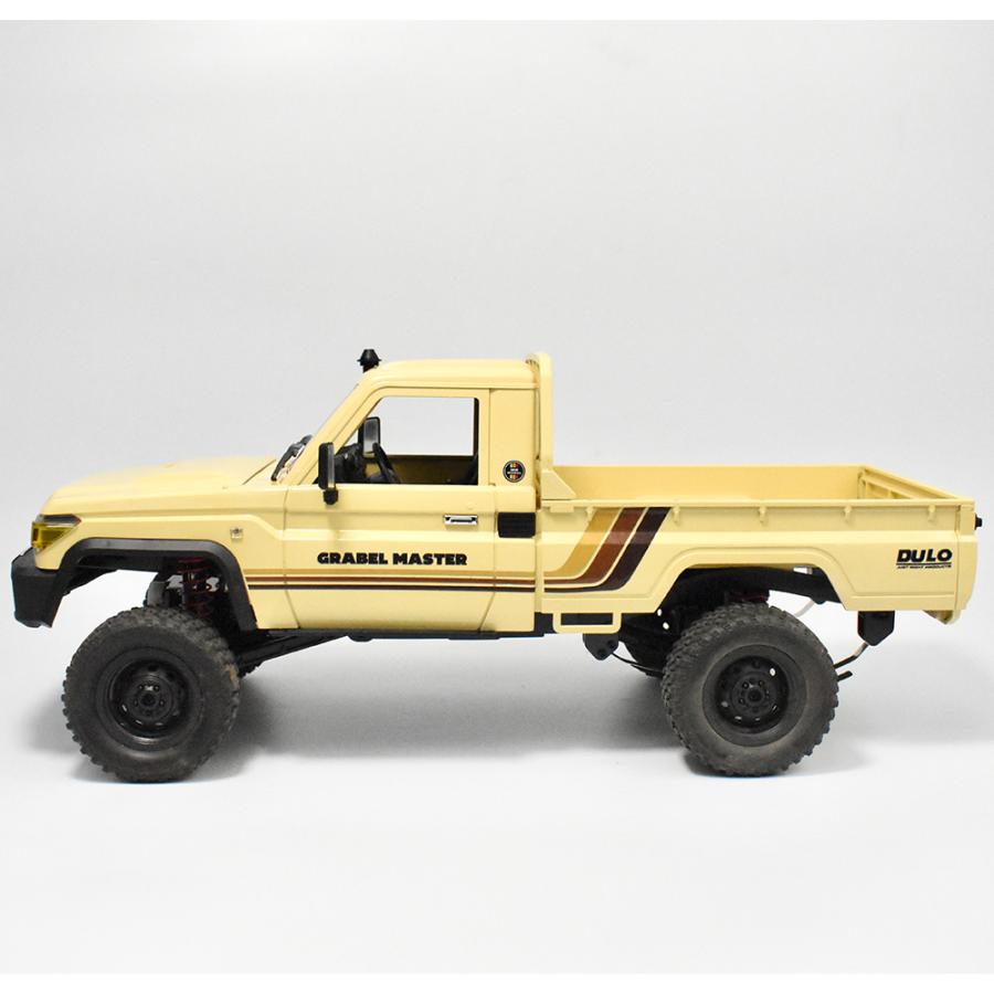 WPL JAPAN トヨタ ランドクルーザー79 1/12 アウトドアラジコン 4WD 四