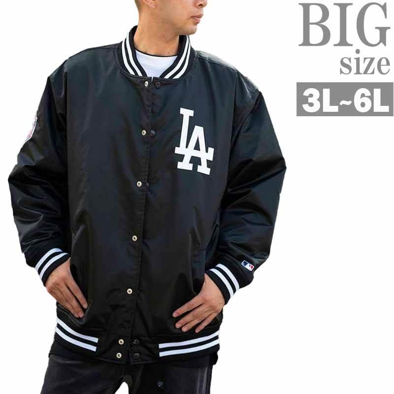 スタジャン 大きいサイズ メンズ ロサンゼルス ドジャース LA Fanatics